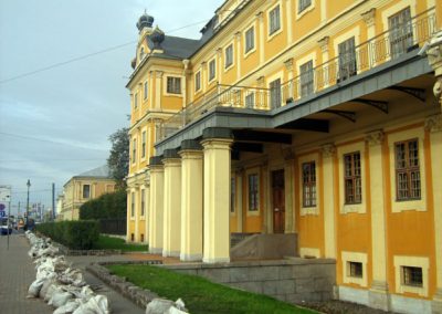 The front entrance of the Menshikov Palace as it looks today
